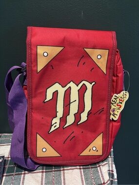 Aaahh! Real Monsters Crossbody Bag with Purple Strap -NWT